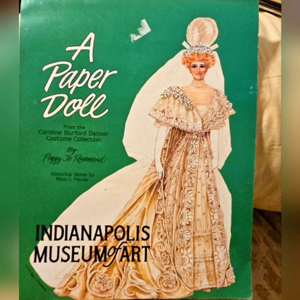 Peggy Jo Rosamont "A PAPER DOLL" Indianapolis Museum of Art " Historical Notes